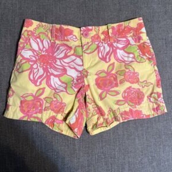 LILLY PULITZER Floral Print Pocket Shorts NWT - Picture 12 of 16